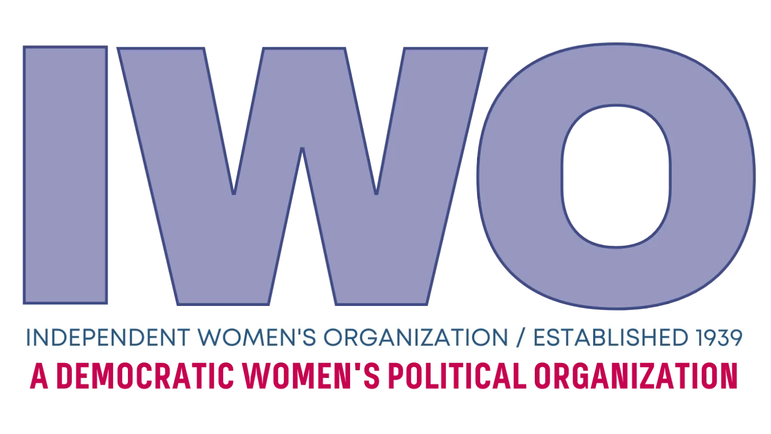 Independent Women's Organization (IWO) logo